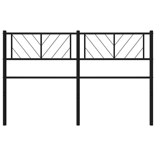 NNEVL Metal Headboard Black 152 cm