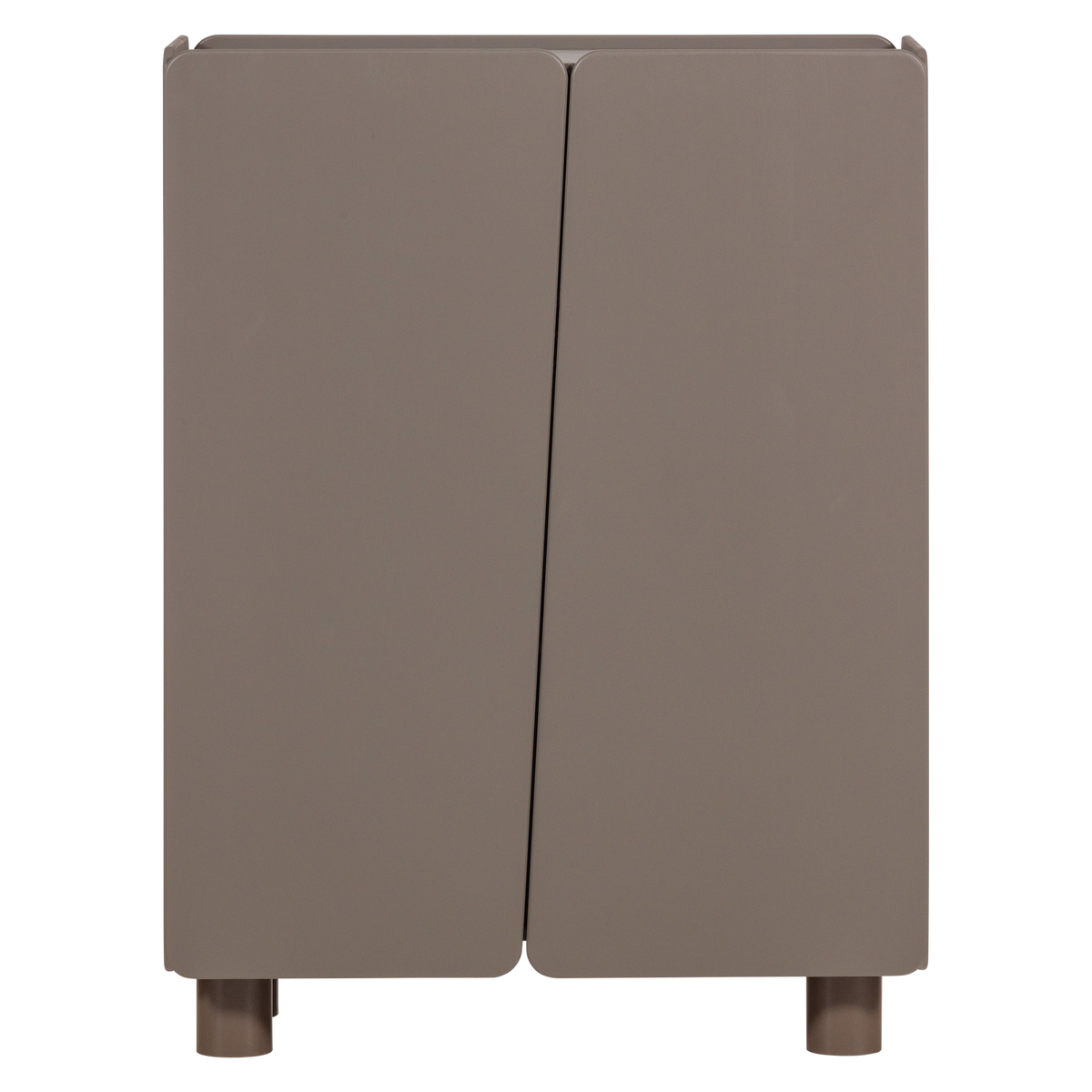 WOOOD opbergkast 2-deurs Root - Grenen - Truffel Bruin - 135x100x45