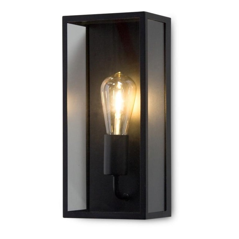 Artdelight buitenlamp Rowin - 1 lichts - 11 x 35  cm - zwart