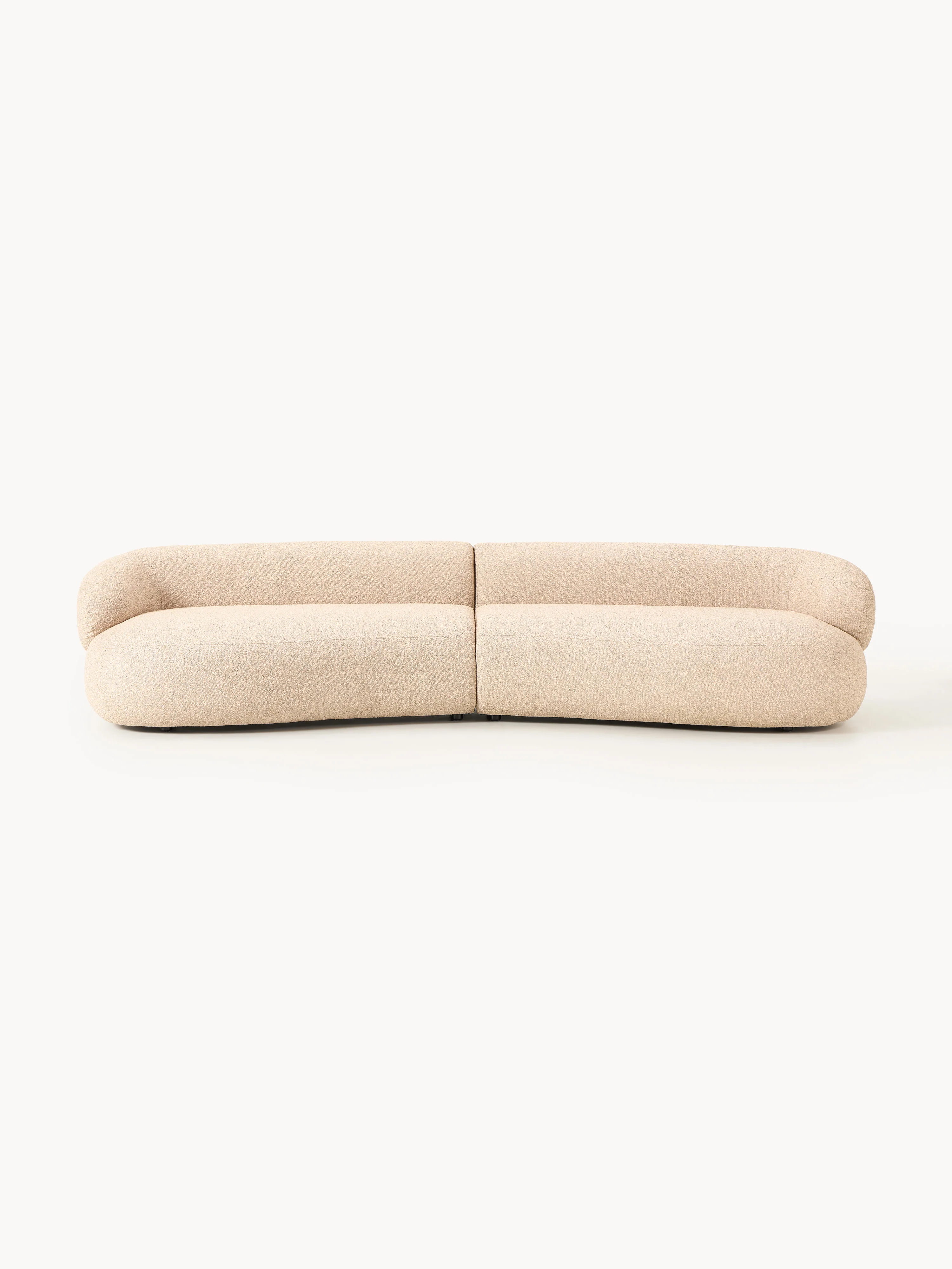 Bouclé-Sofa Alba (4-Sitzer)