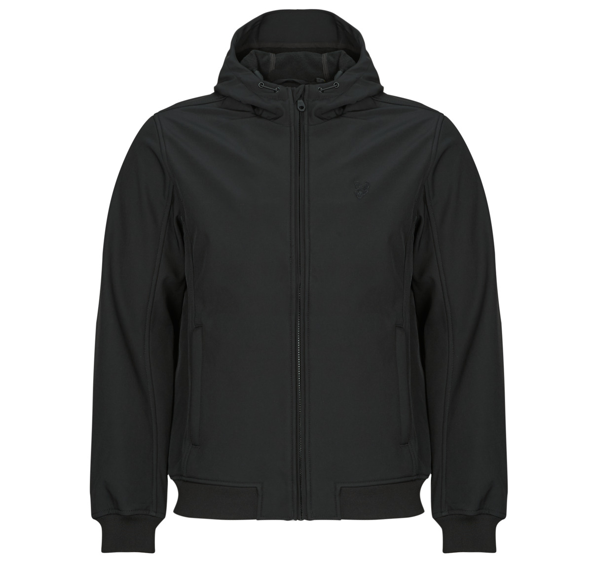 Lyle & Scott - Tonal Fleece Back Softshell - Black
