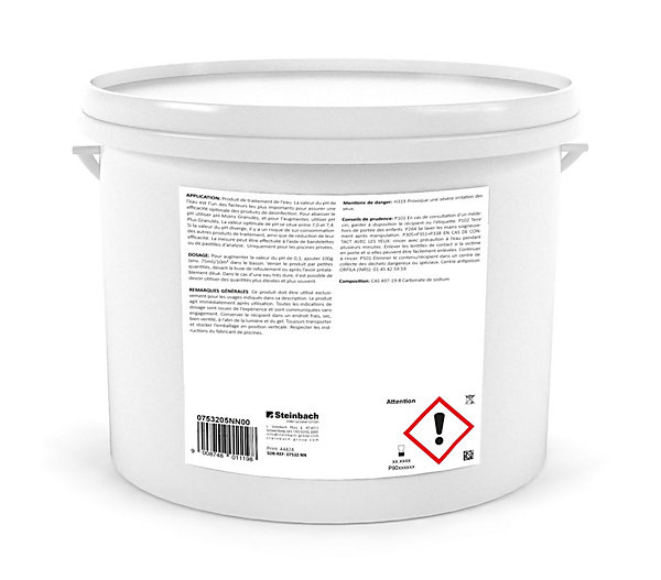 Granulés pour Ph plus piscine 5kg Ecobrand