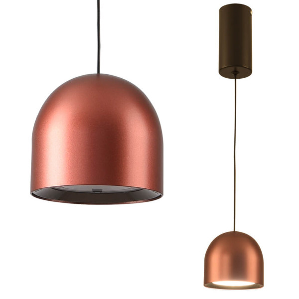 Lampa wisząca PETITE LED czerwona 10 cm