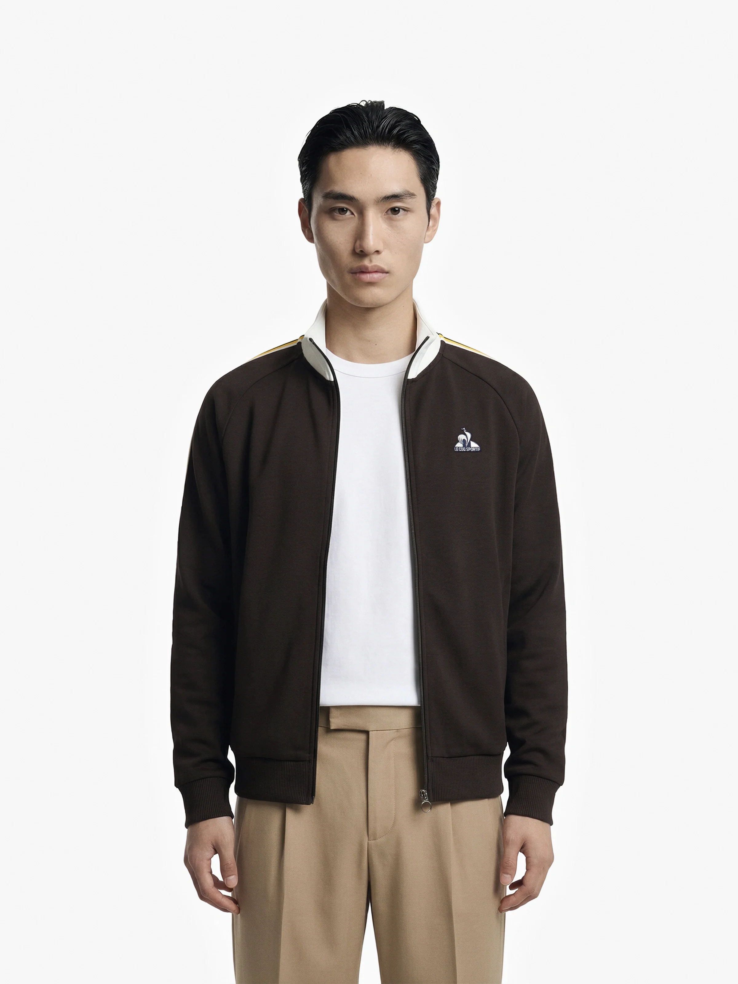 2520882-HERITAGE LF FZ Sweat N°1 M molé | Sweat zippé Homme