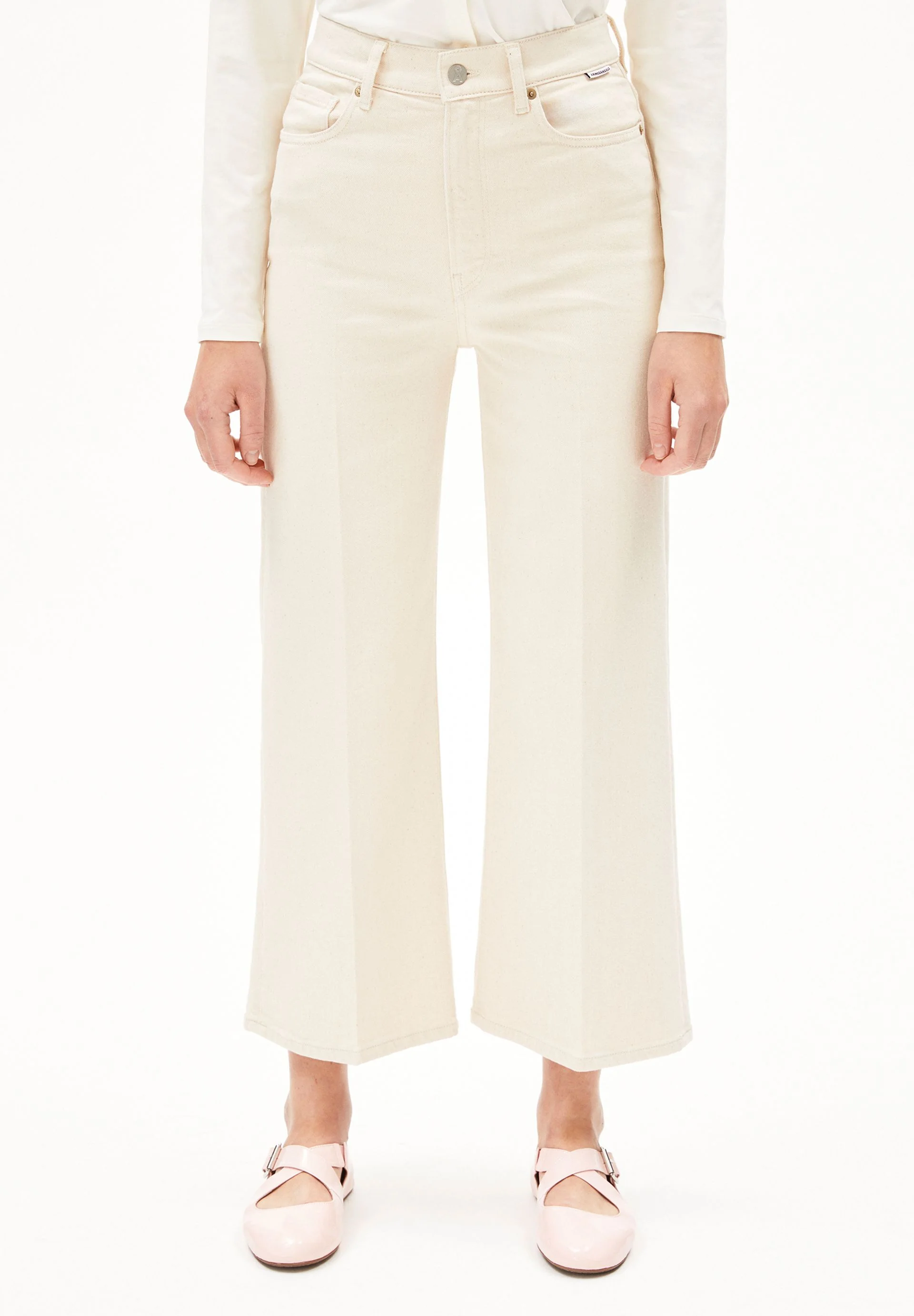 MURLIAA CROPPED WIDE JEANS