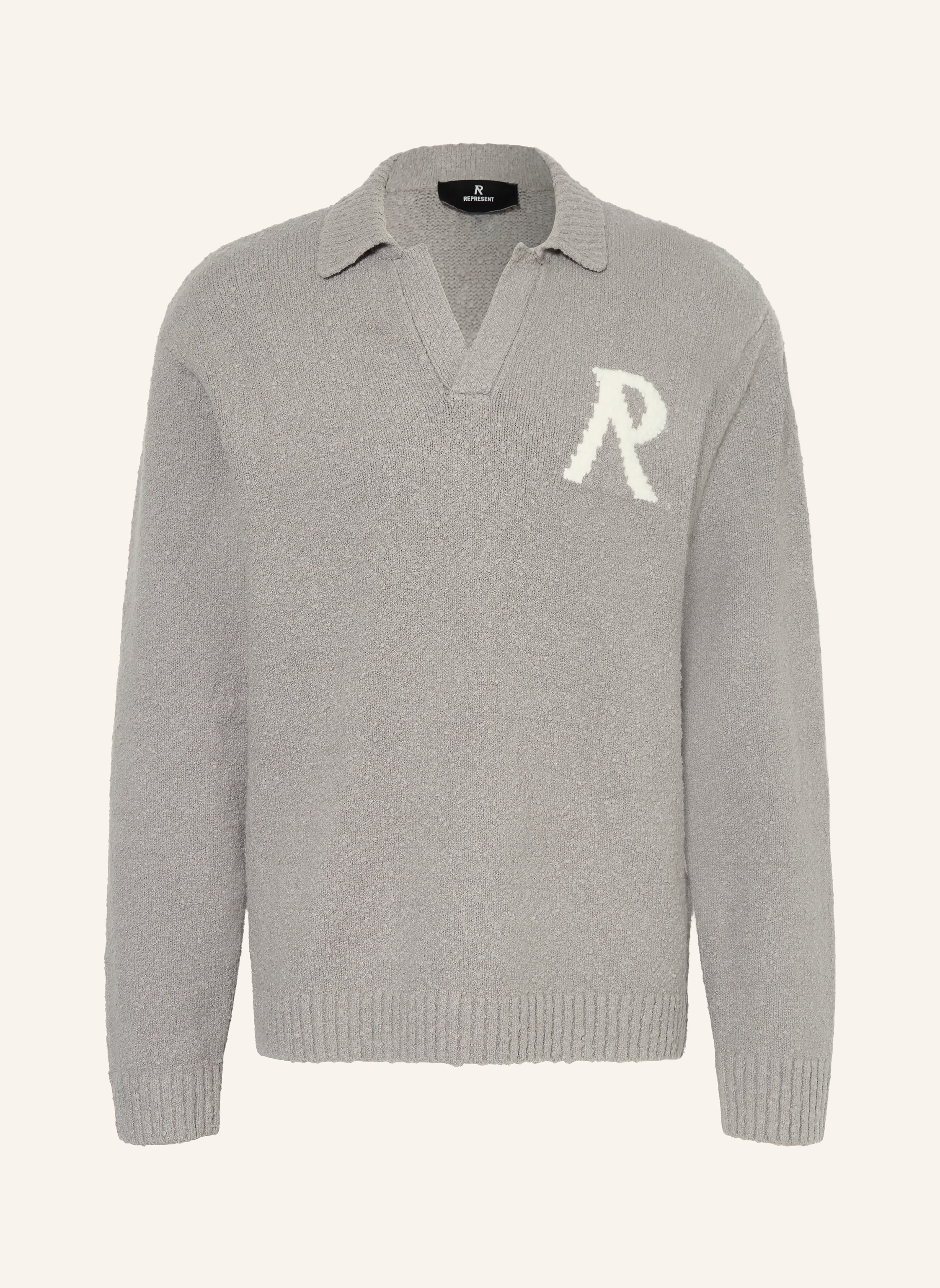 REPRESENT Strick-Poloshirt