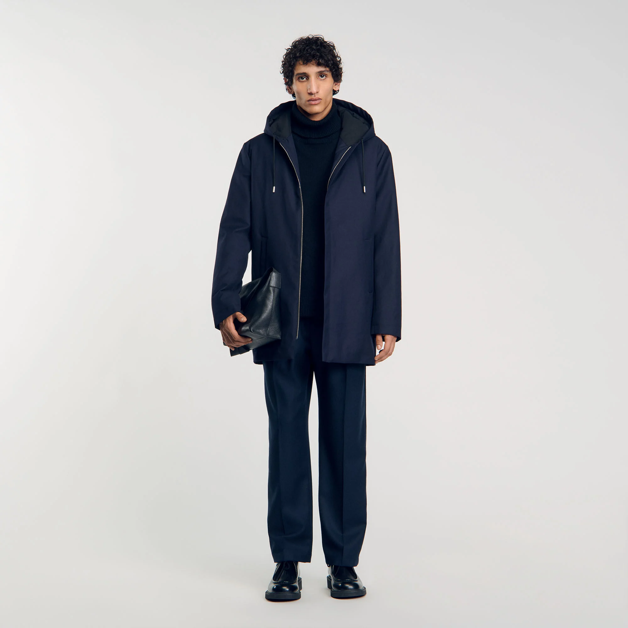 Parka avec capuche et poches