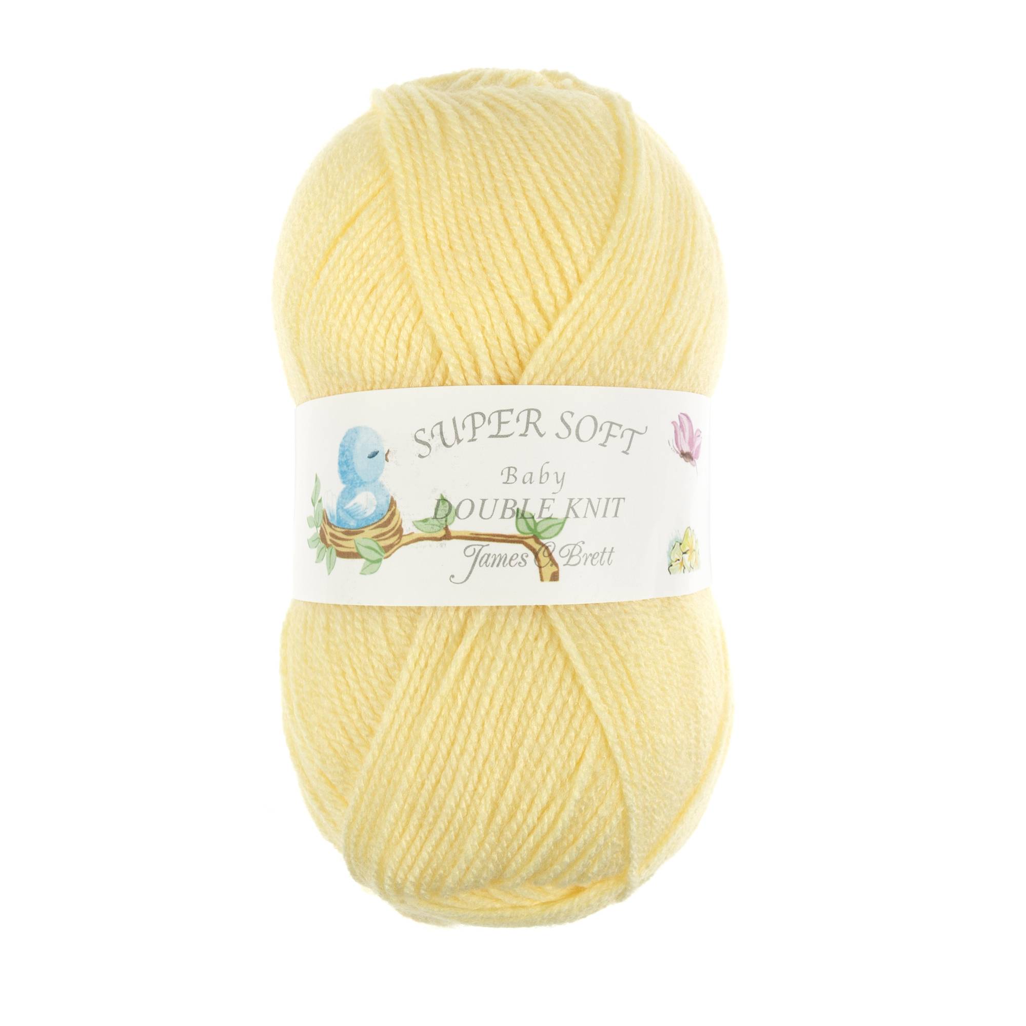 James C Brett Lemon Baby DK Yarn 100g