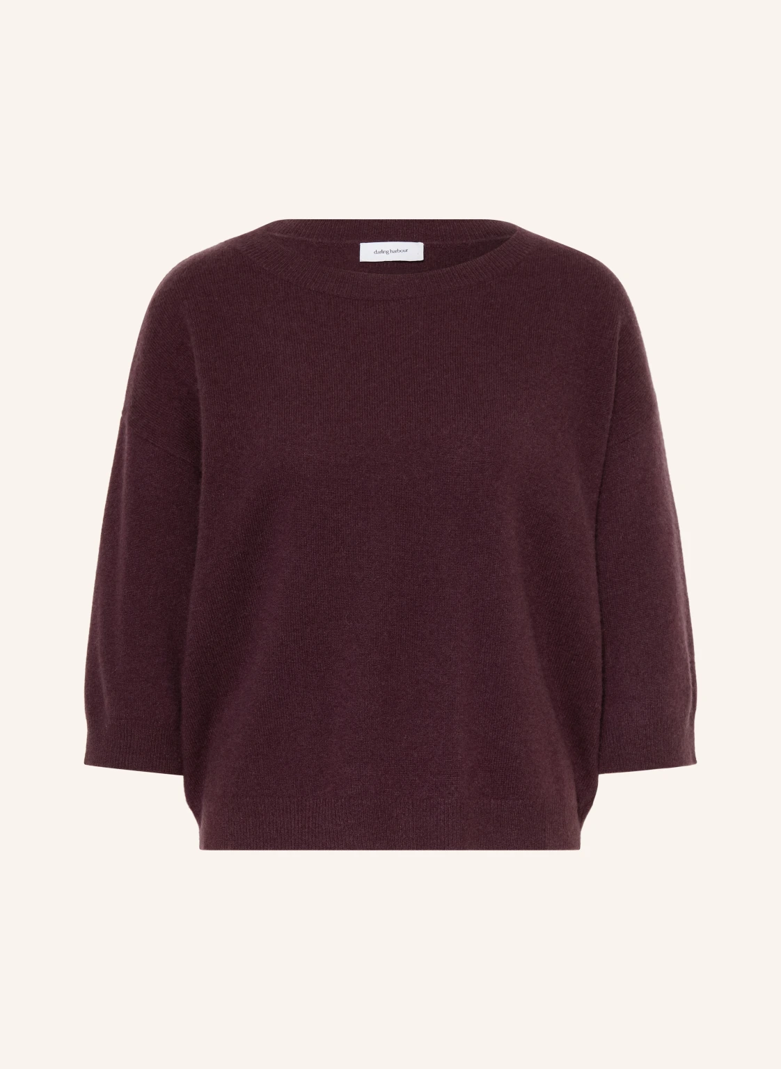 darling harbour Cashmere-Pullover mit 3/4-Arm