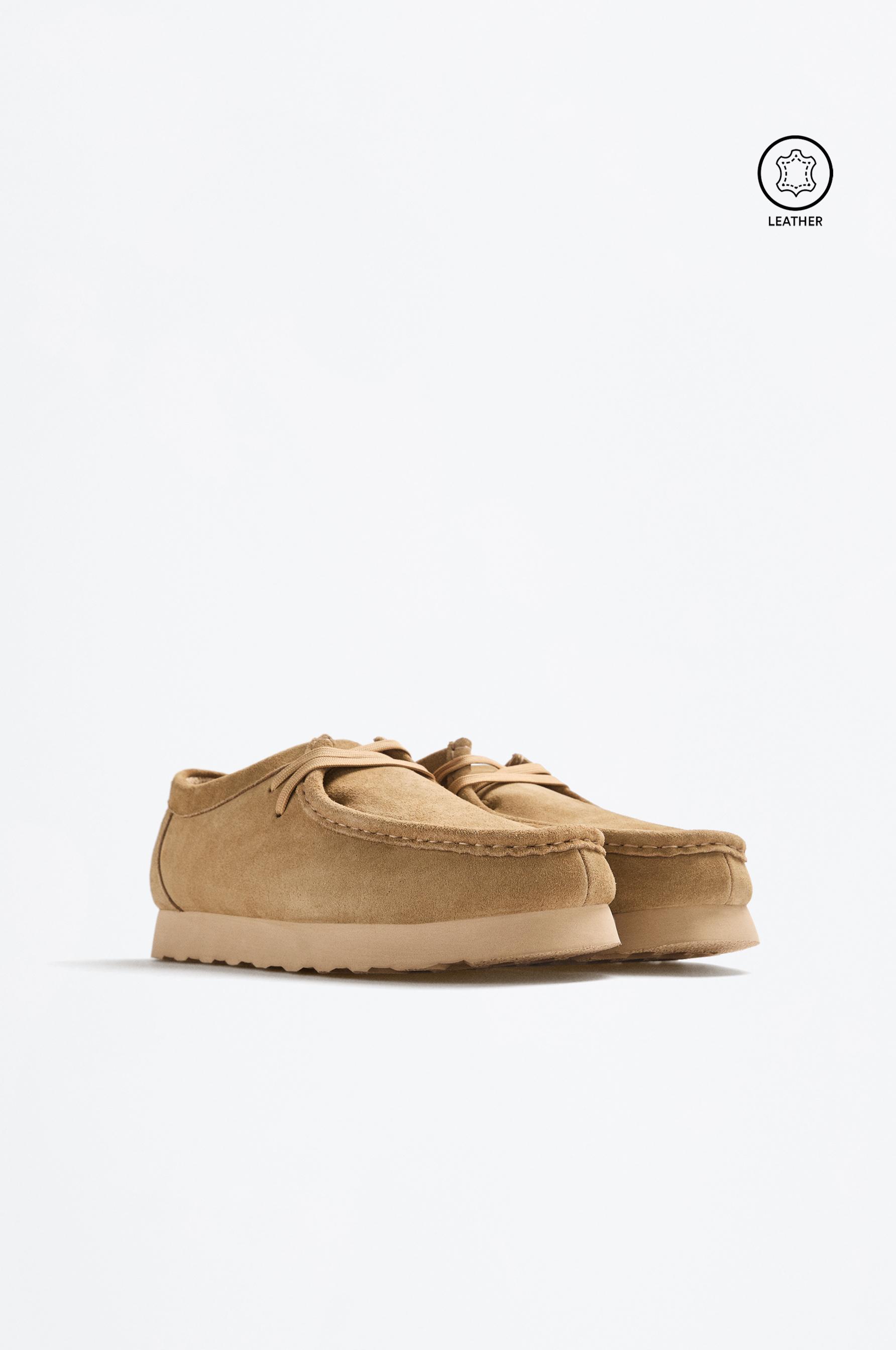 Zapato blucher piel