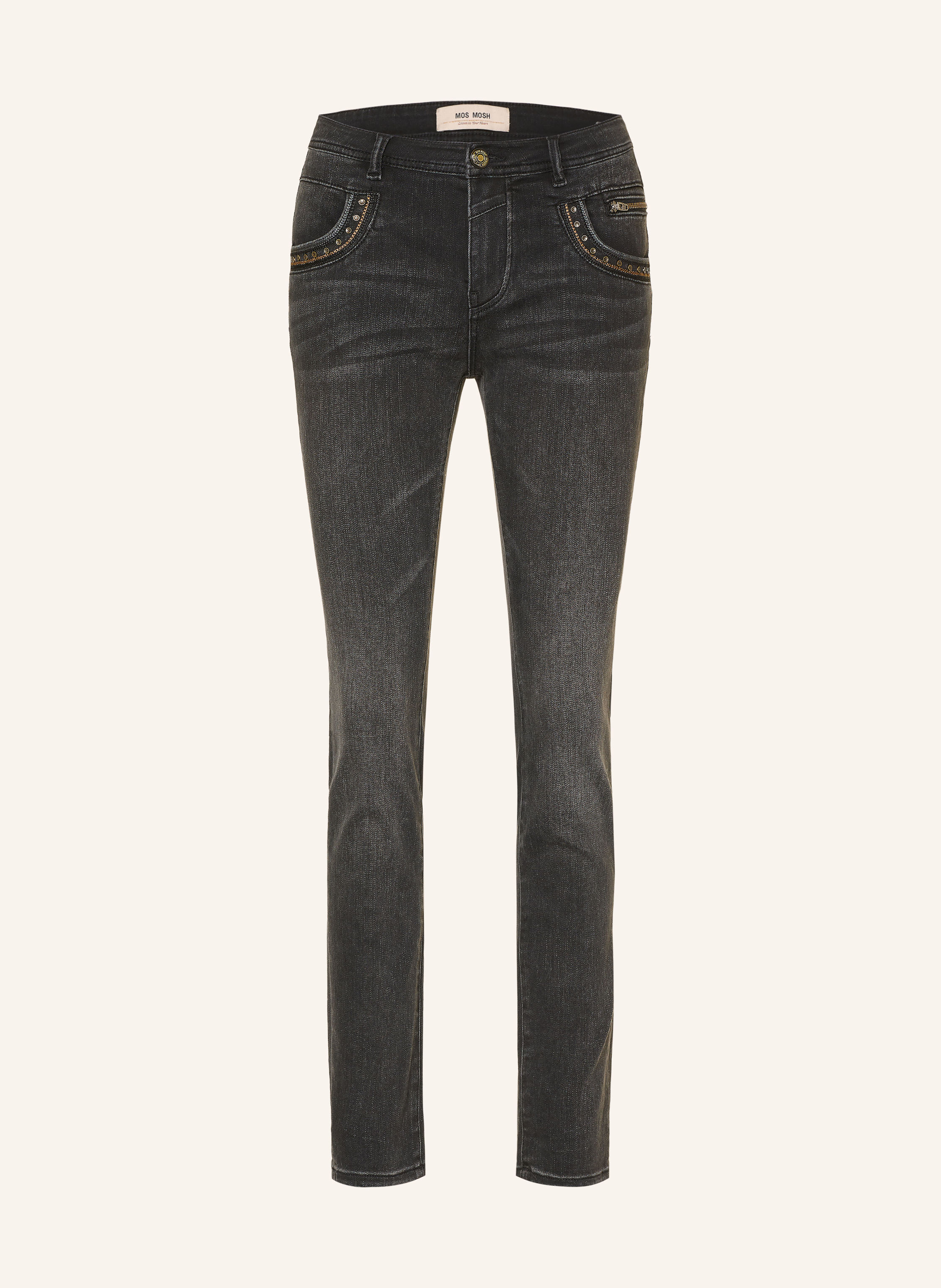 MOS MOSH Skinny Jeans MMNAOMI TENI mit Nieten