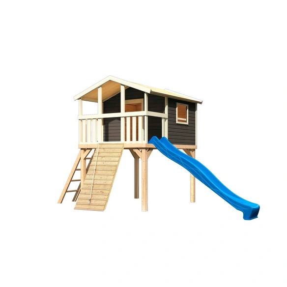 Kinderspielgerät, BxHxT: 198 x 309 x 244 cm, terragrau
