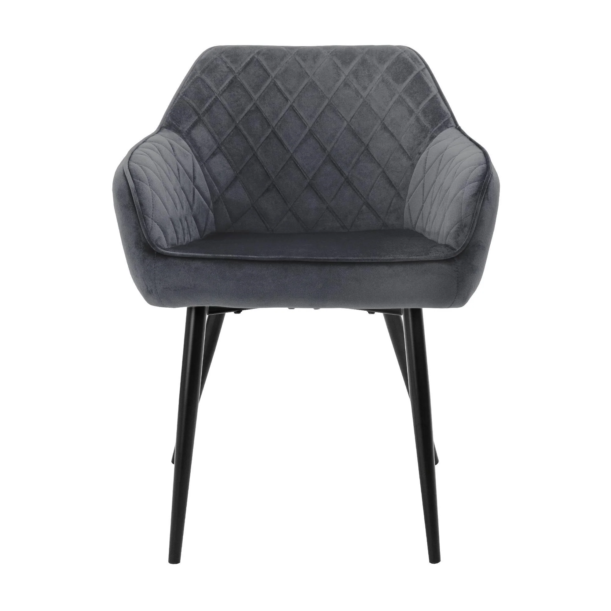 Set van 6 eetkamerstoelen Amino velvet