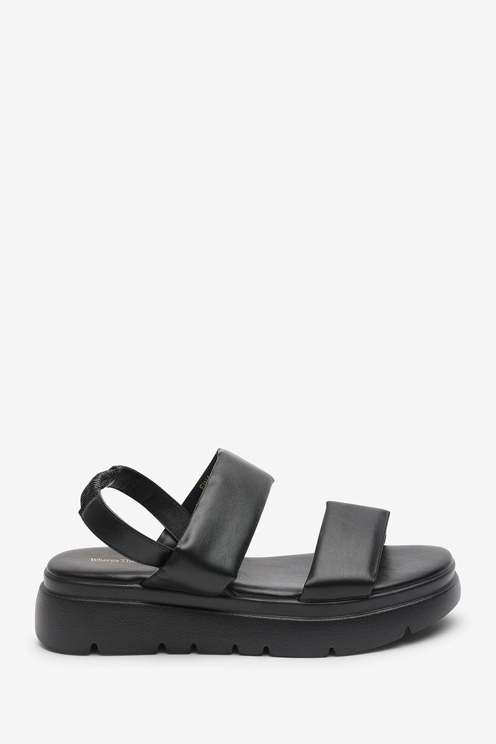 Where's That From Ravora' Chunky Platform Double Strap Sandals