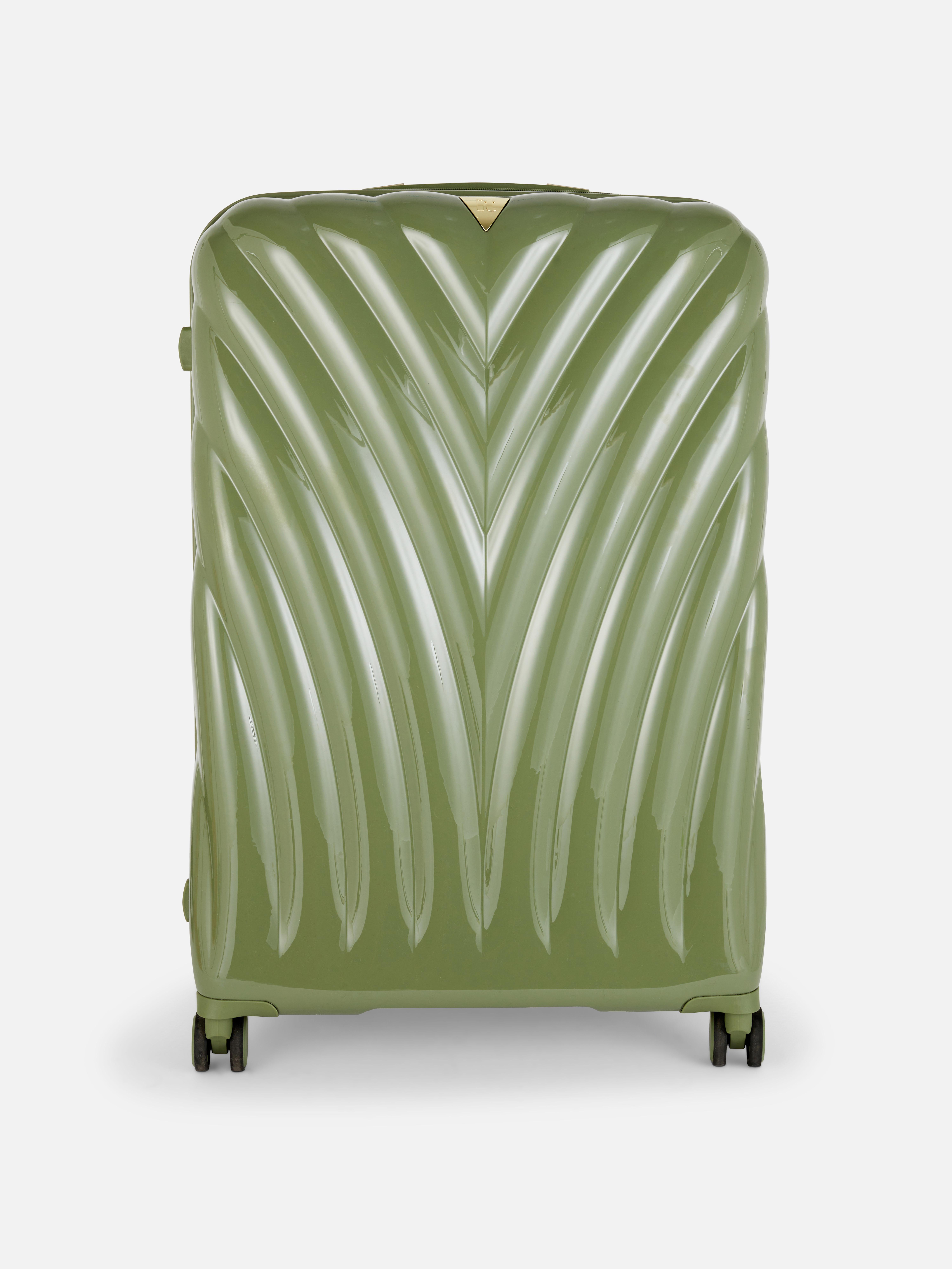 It Luggage Hard-Shell Chevron Suitcase
