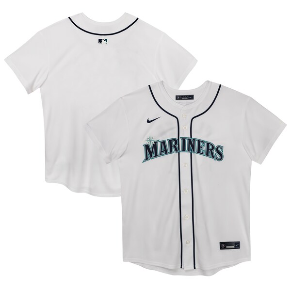Seattle Mariners Nike Preschool Home Game Jersey - White