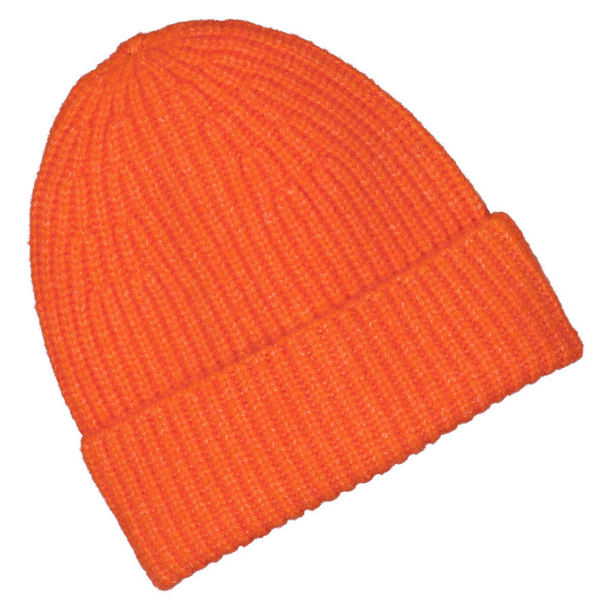 Bonnet en tricot côtelé