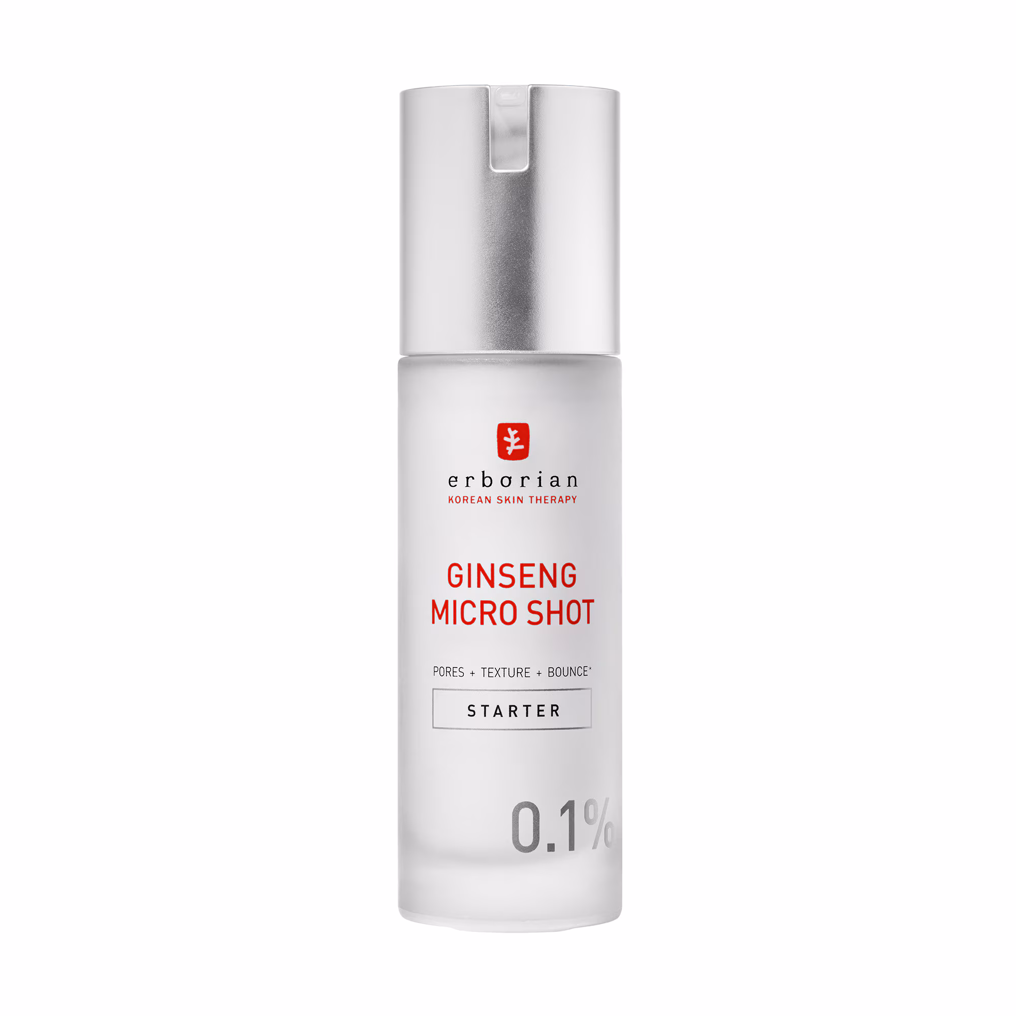 GINSENG MICRO SHOT STARTER 0.1Sérum micro-infusion retexturant (concentration en spicules 0.1%)