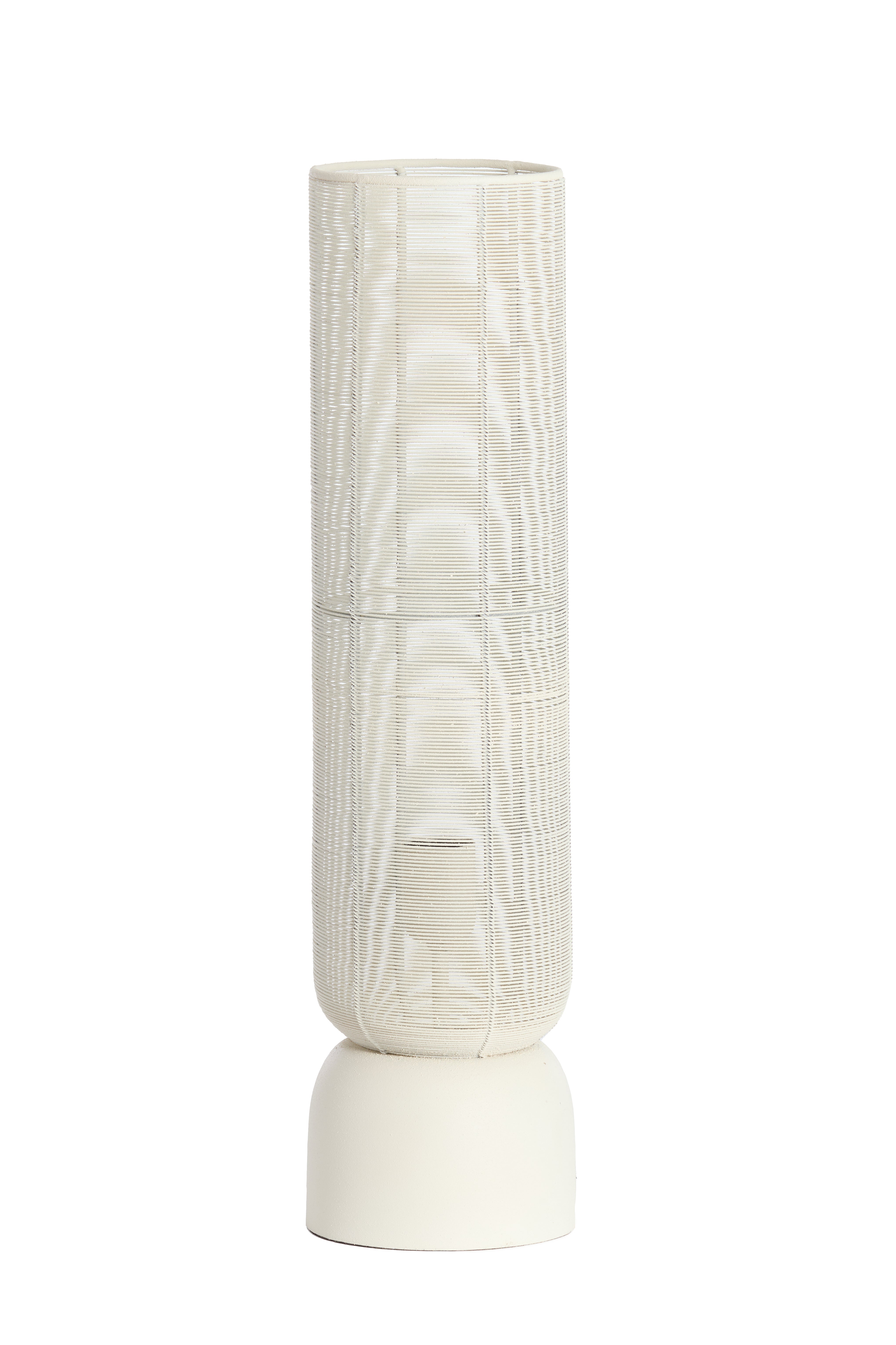Light & Living tafellamp LEZUZA - Ø15.5x60.5cm - wit