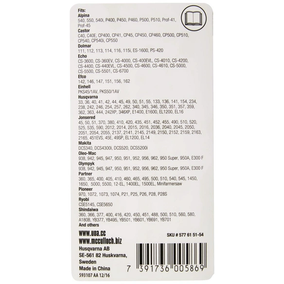 Ersatzkette »CHO054«, 72 TG, 0,325, 450 mm