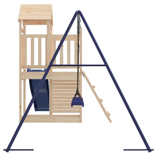 NNEVL Outdoor Playset Solid Wood Pine