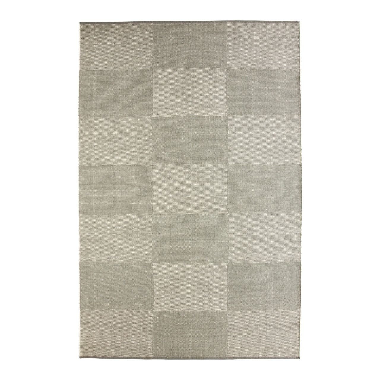 HAY Check Vloerkleed 170 x 240 cm - Lichtgrijs