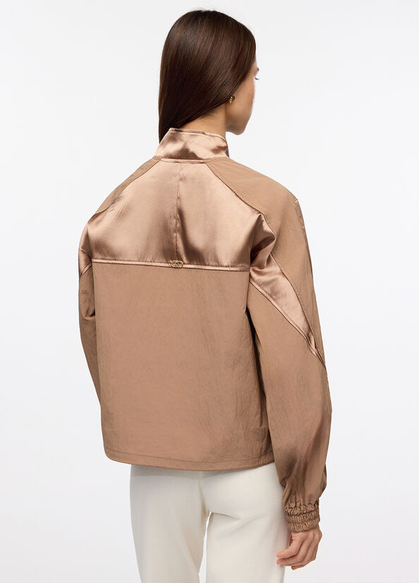 Bomber in raso