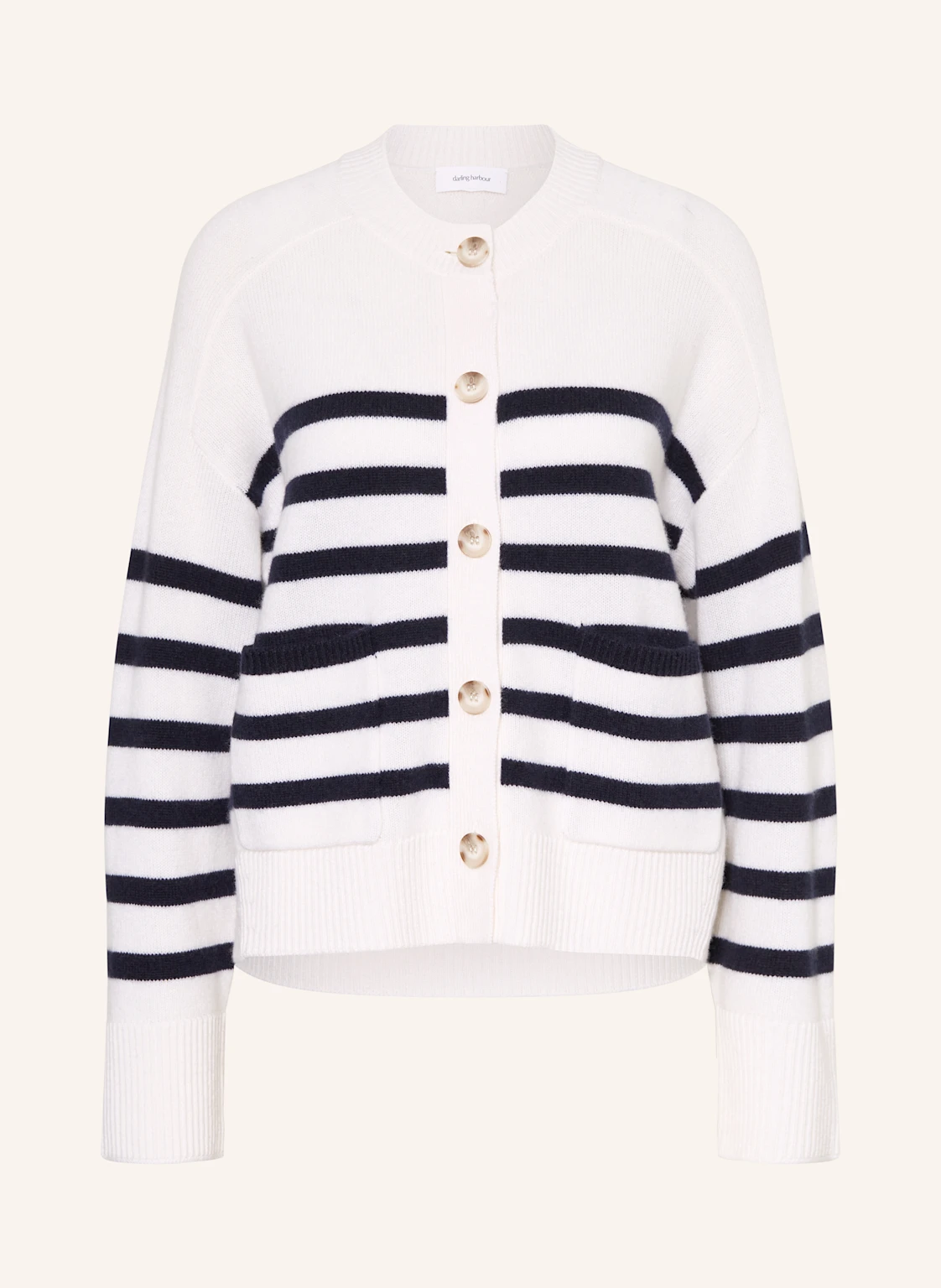 darling harbour Strickjacke mit Cashmere