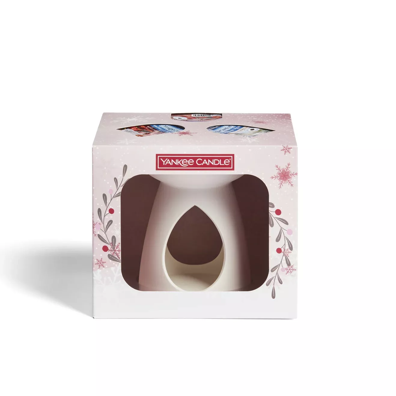 YANKEE CANDLE - Kominek   3 woski zapachowe SNOW GLOBE WONDERLAND