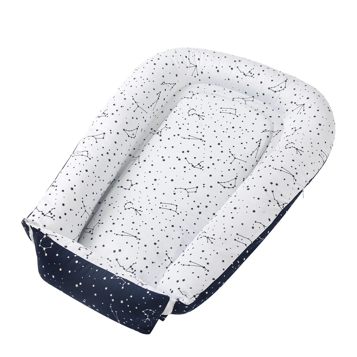 Portable Infant Bassinet Nest Bed Co-Sleeping Constellation Reversible