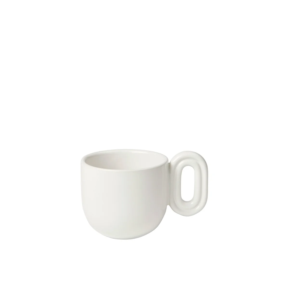 Broste Copenhagen - Stevns Espressotasse, 125 ml, kalkweiß
