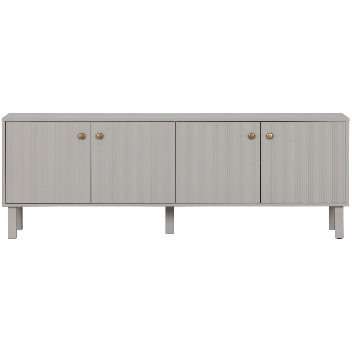 WOOOD tv-meubel Madu - Grenen - Wolkengrijs - 56x160x46
