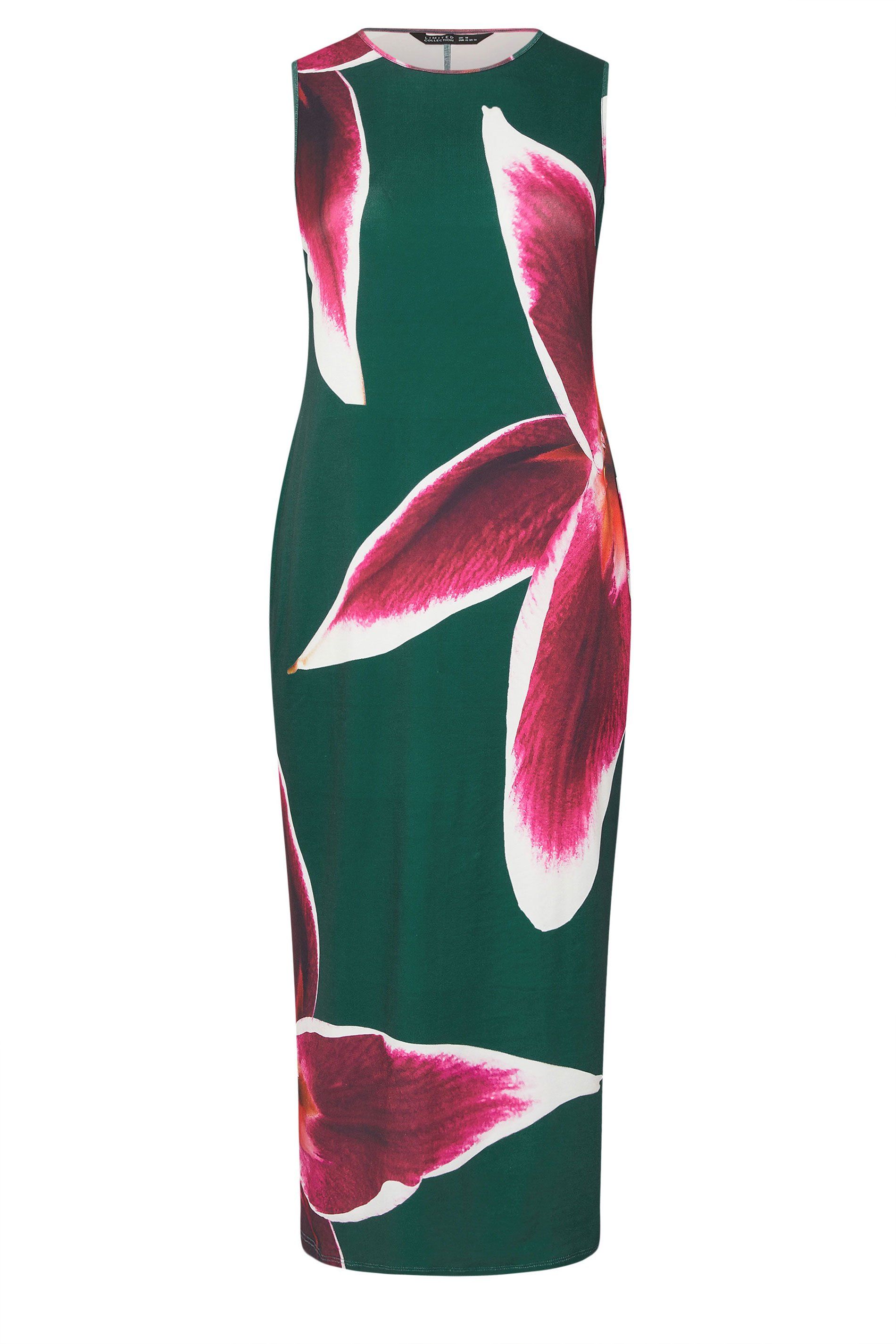 Yours Floral Print Maxi Dress