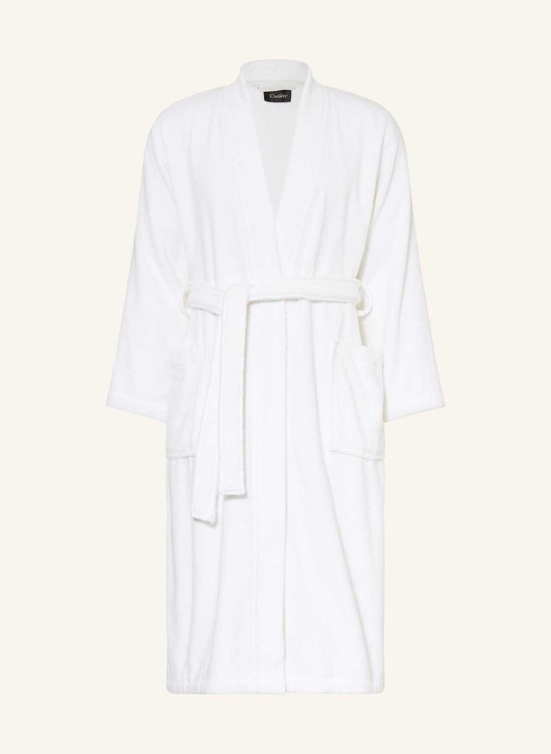Cawö Damen-Bademantel LUXURY BASICS