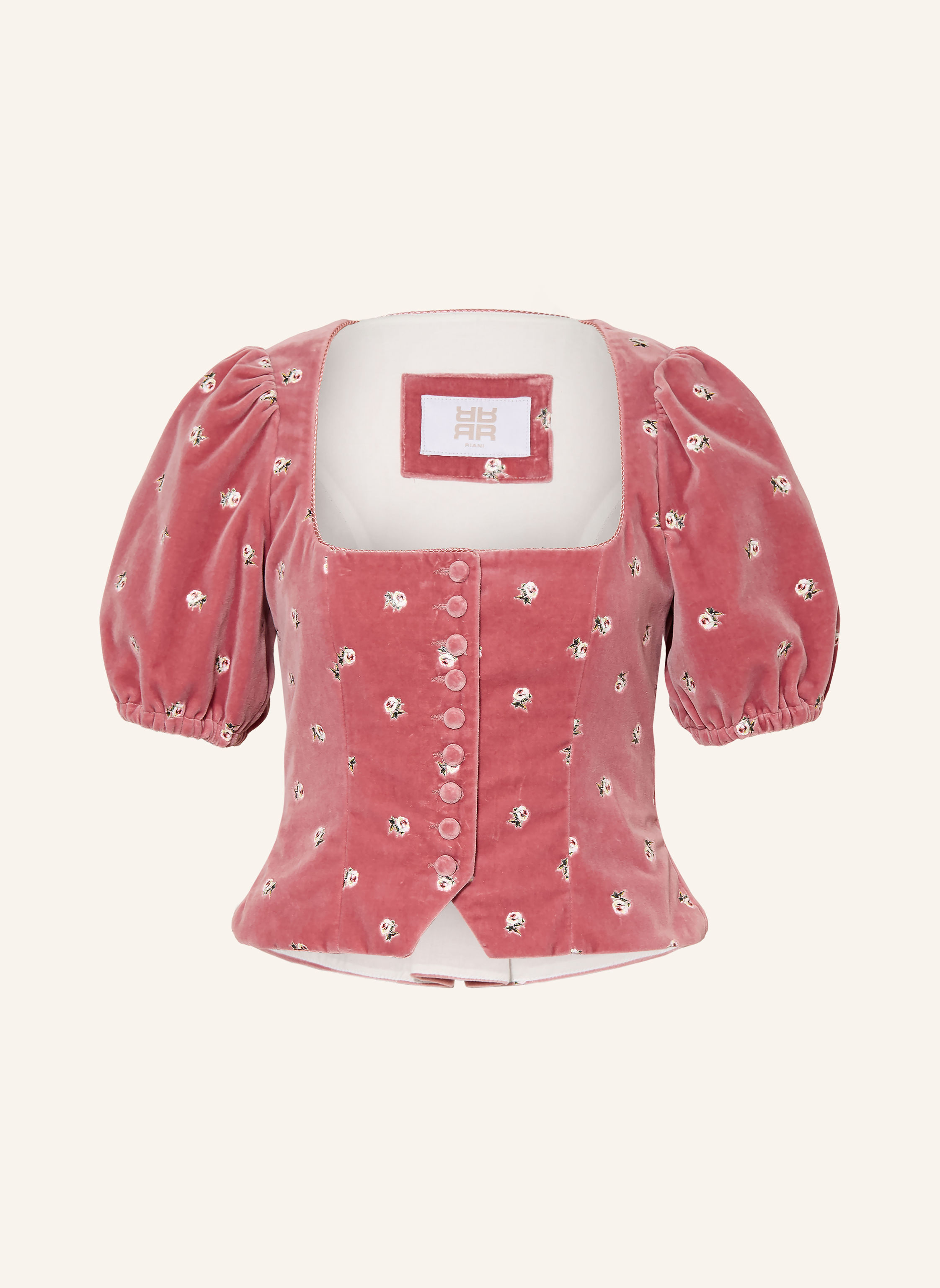 RIANI Dirndlbluse aus Samt