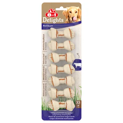8in1 Delights Chew Bones - Beef
