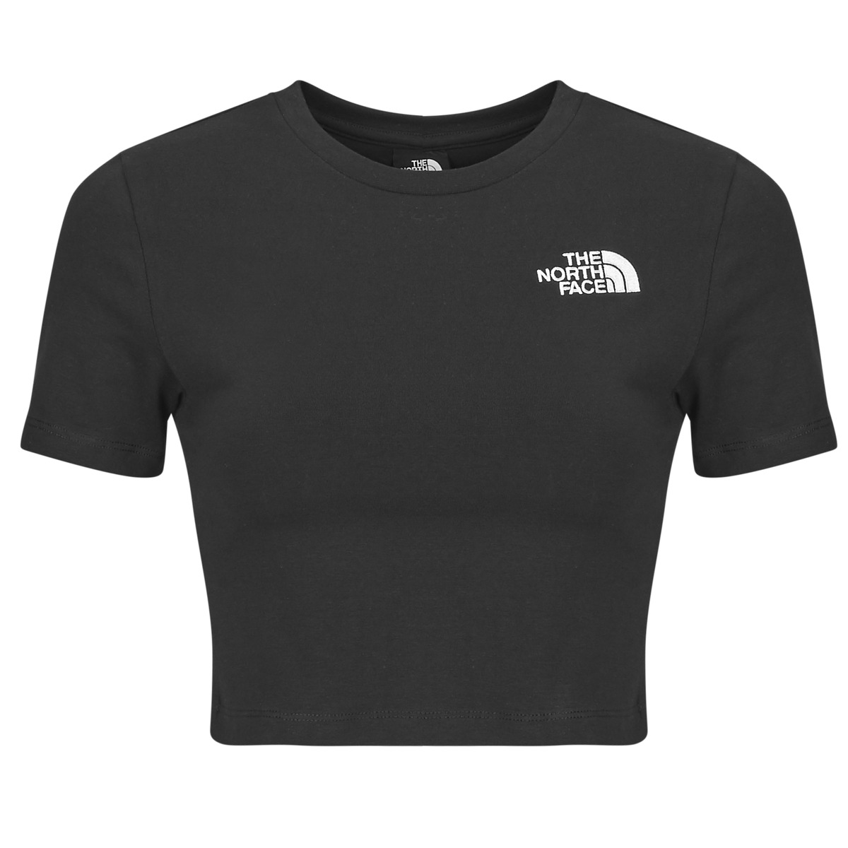 The North Face - S/S Essential Cropped Slim Tee - Black