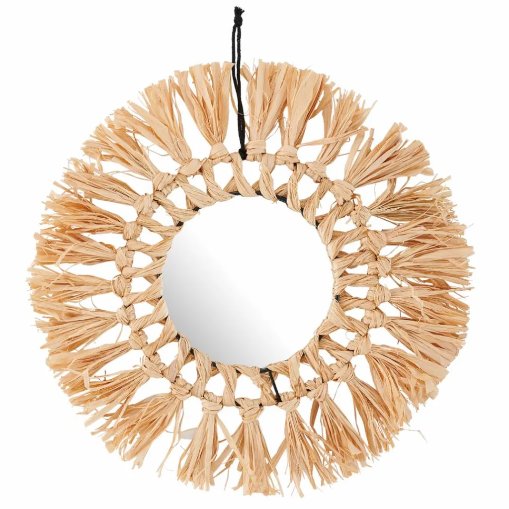 Photophores^CASA RAFFIA Photophore Naturel
