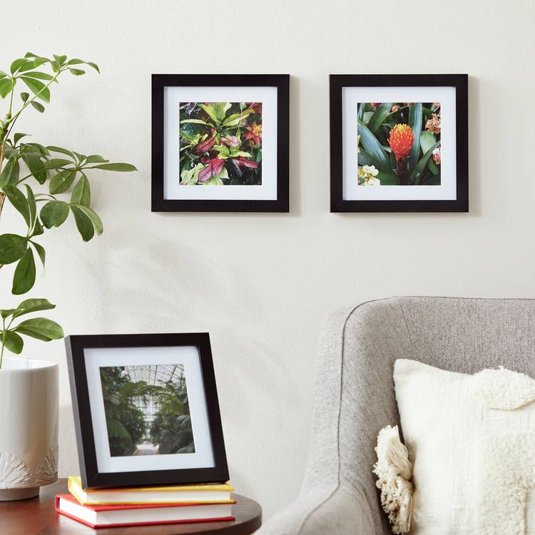 Habitat Wooden 3 Pack Picture Frame - Mixed Sizes