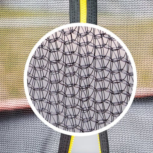 NNEDPE 16ft 12 Pole Replacement Trampoline Net Kahuna