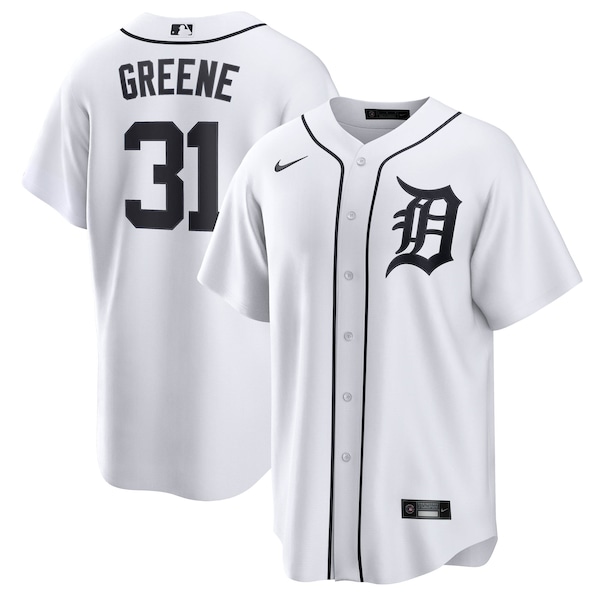 Riley Greene Detroit Tigers Nike Home Replica Jersey - White