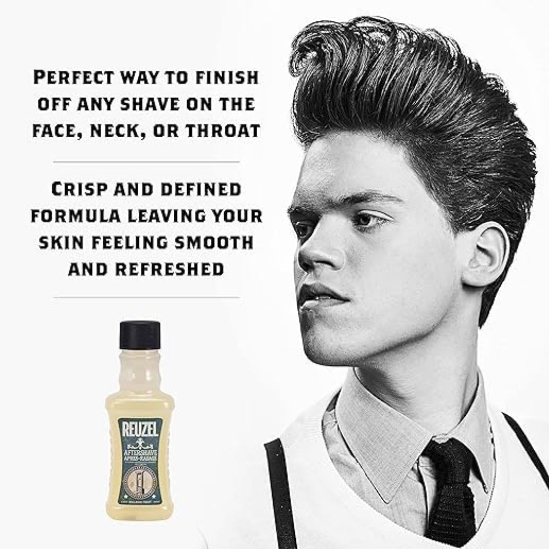 Reuzel Wood and Spice Aftershave - Easy and Hassle Free Application- 100 ml