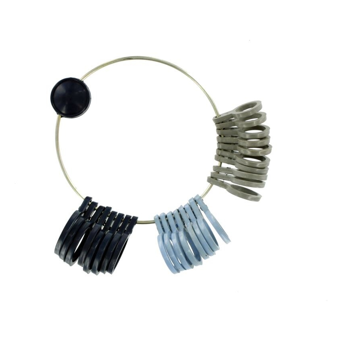 Plastic Ring Sizes UK A to Z