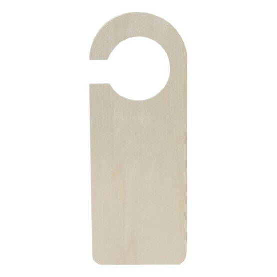 Natural Wooden Door Hanger