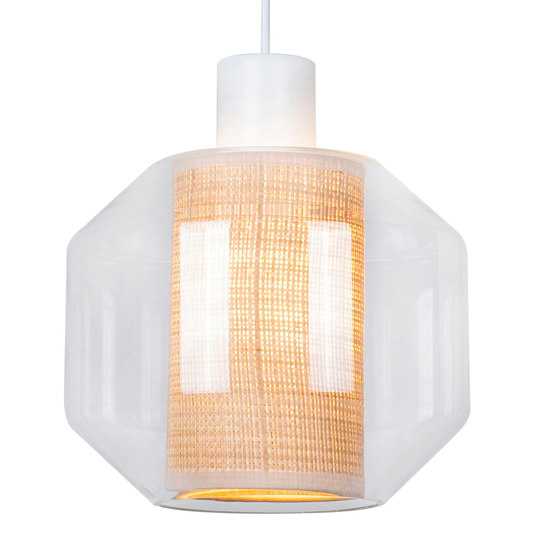 RAF - Suspension en verre naturel