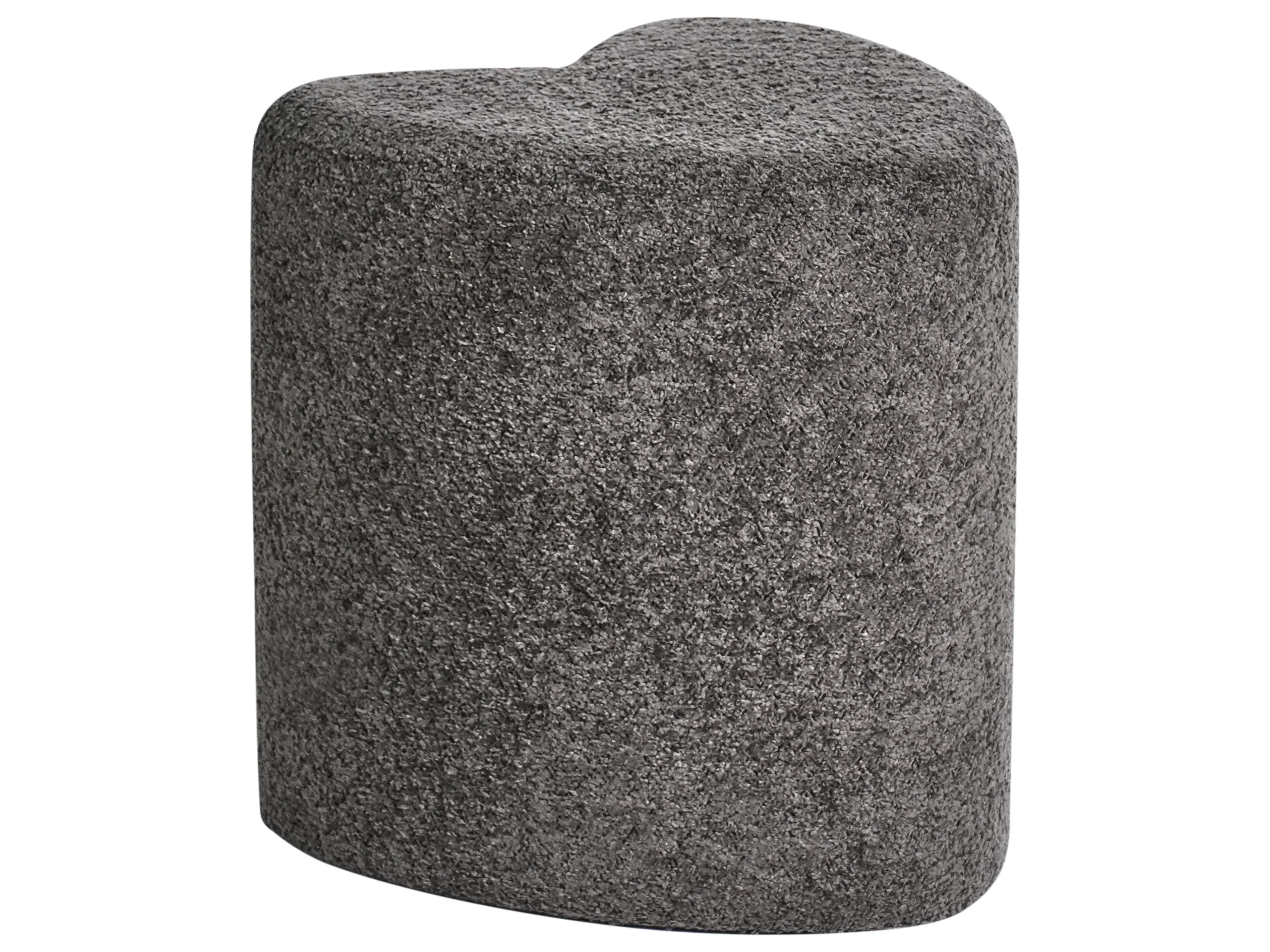 Pouffe SCOTIA Chenille Dark Grey