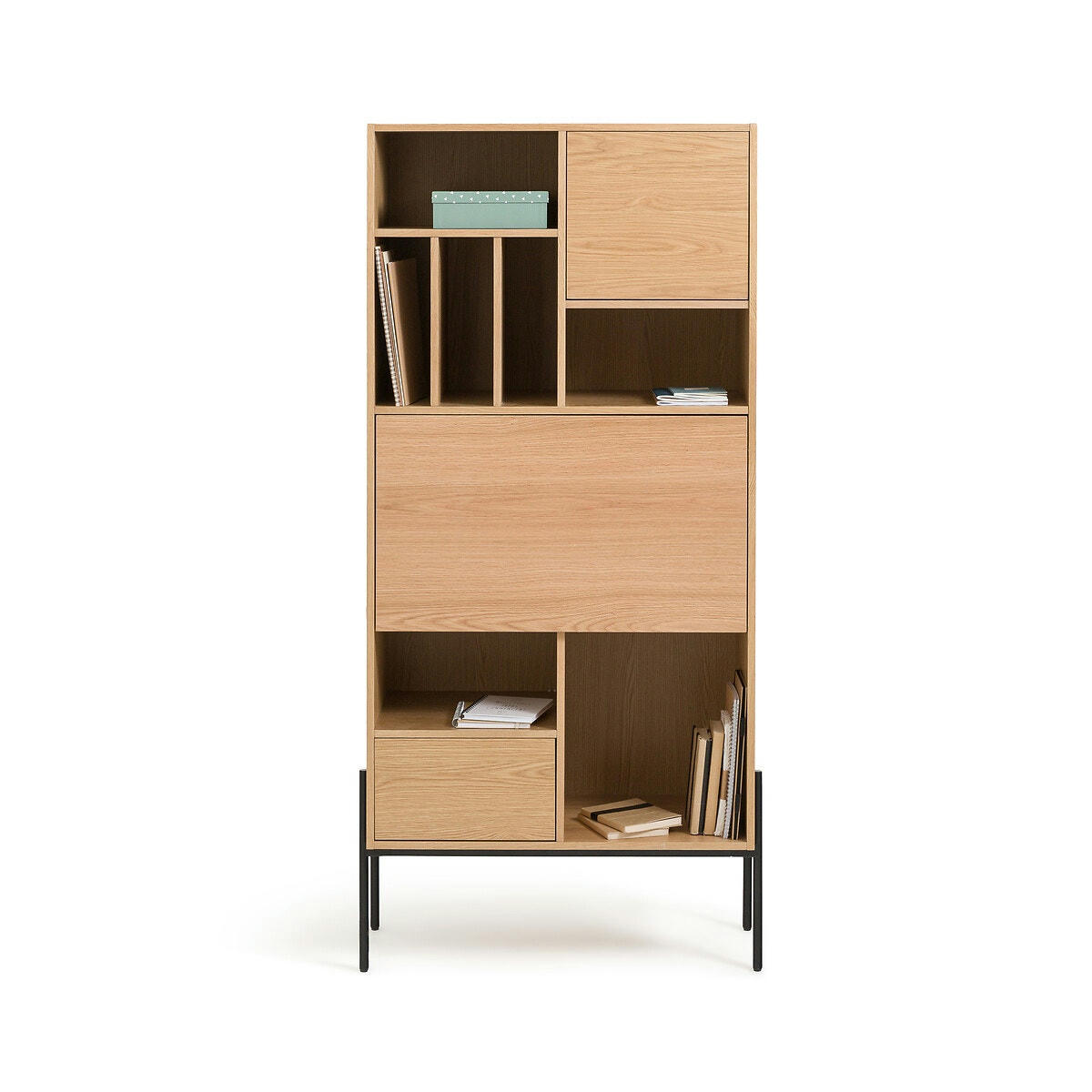 Bureau secrétaire avec étagère, Miha