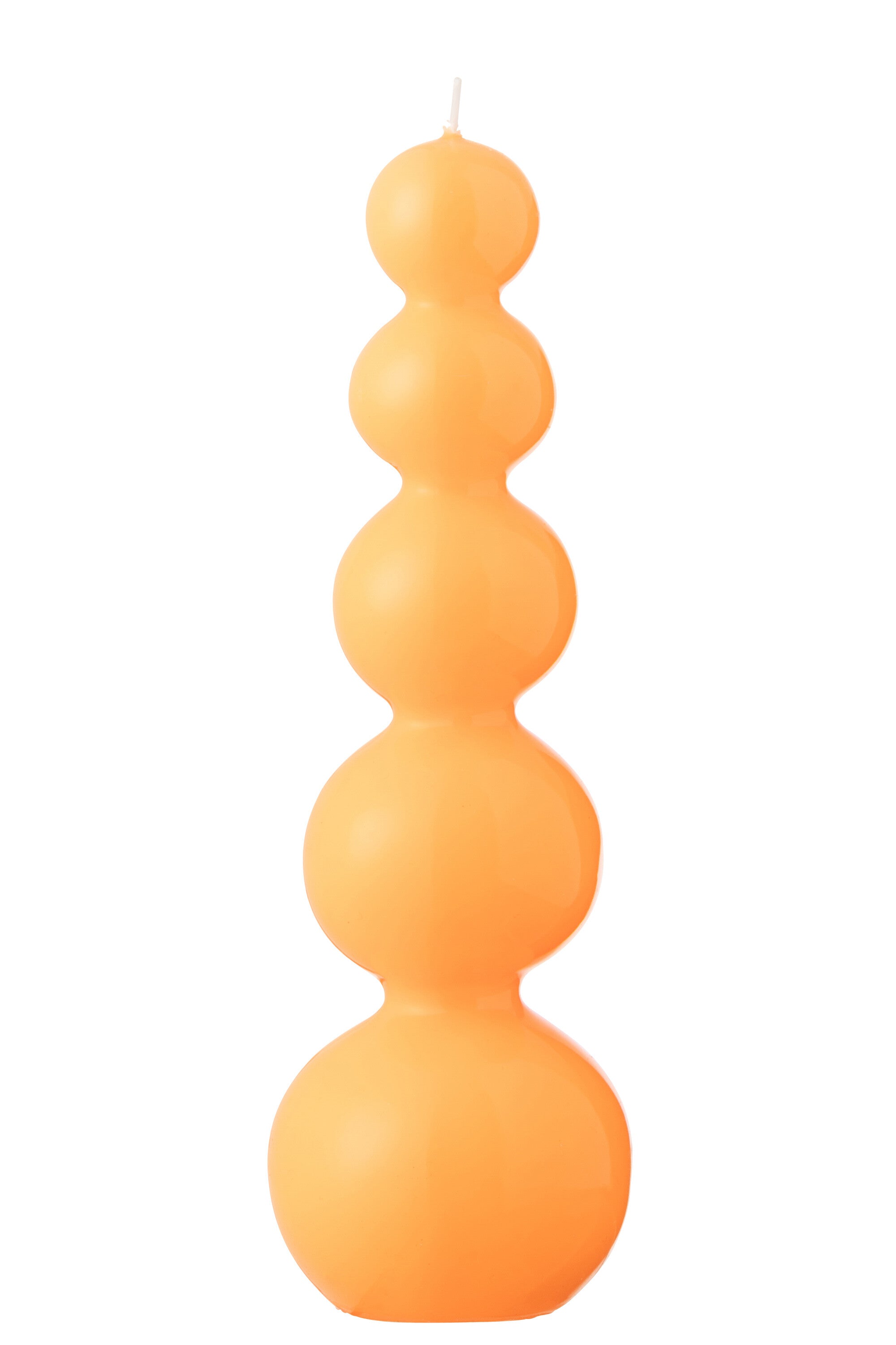 J-Line kaars Kalebas - oranje - 25U