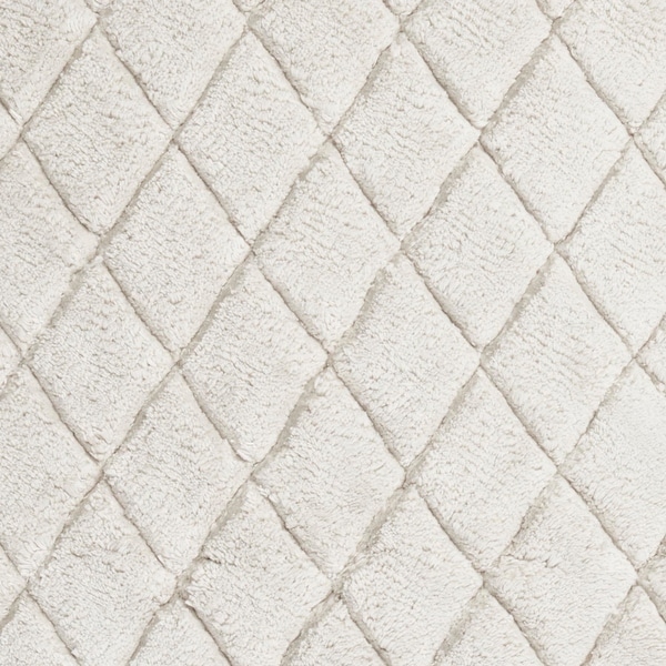Vera Wang Marquis Diamond Cotton 2-Piece Rug Set