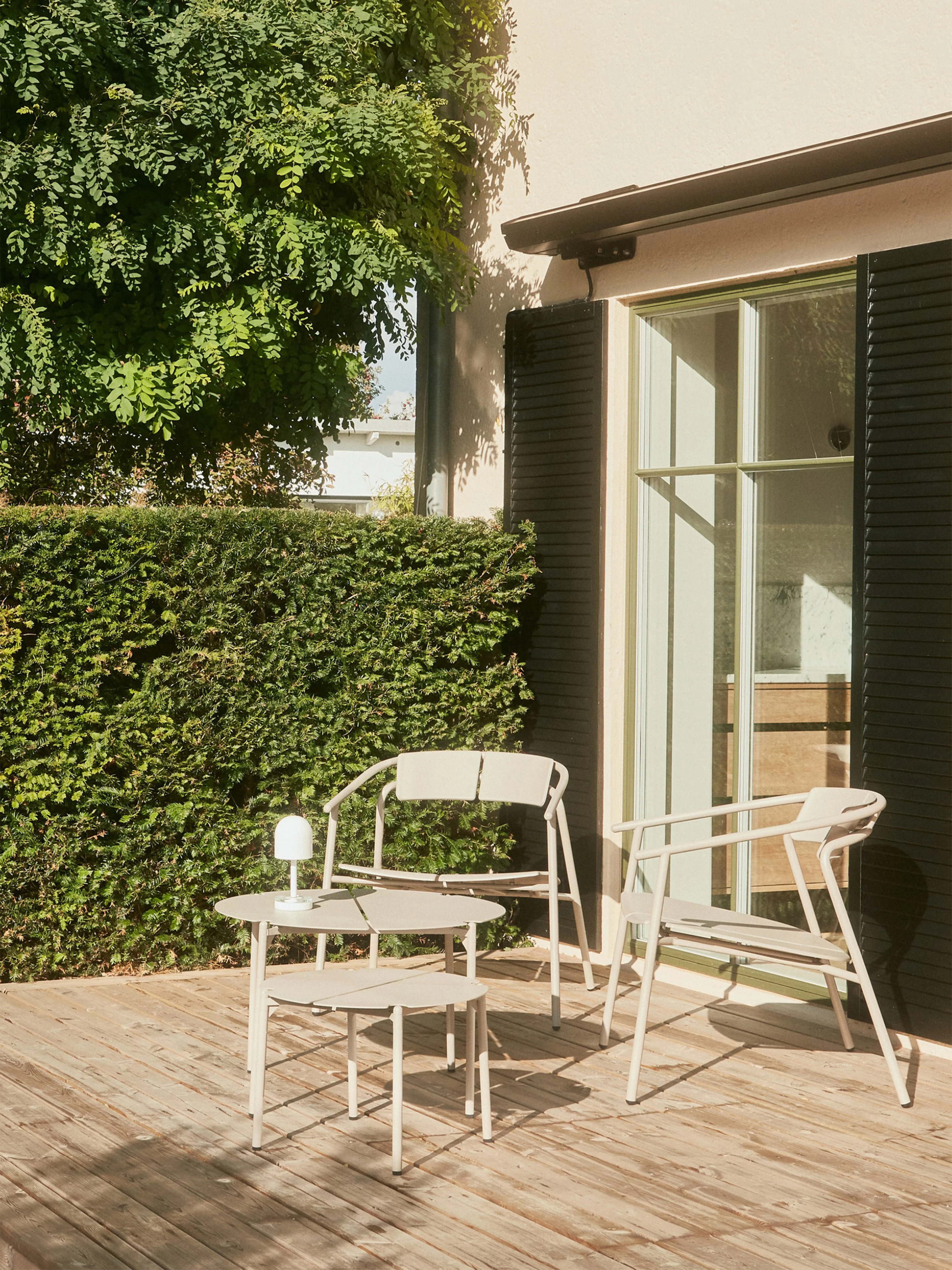 Garten-Loungesessel Novo aus Metall